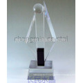 Vente chaude Design Cadeaux Souvenirs Crystal Award Trophy